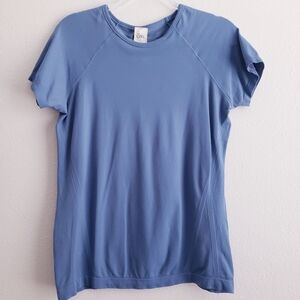Athleta Kids Blue Short Sleeve Athletic Tee